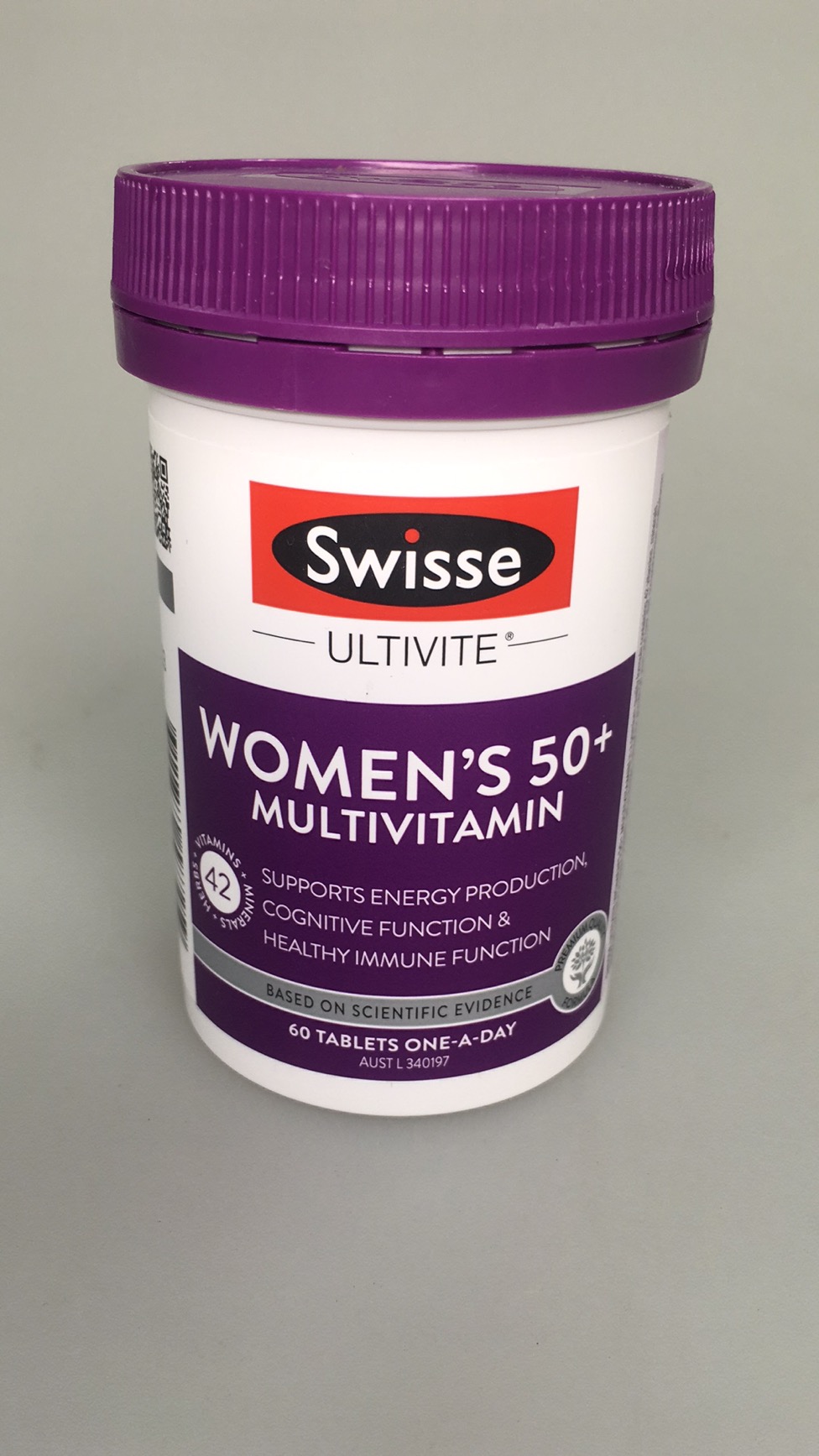 澳洲仓swisse女士50复合维生素多种维生素矿物质片60粒